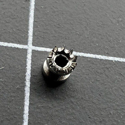 2 Stück Silber Ersatz Schiebepinion Kupplung für ETA6497 ST3600 Uhrwerk