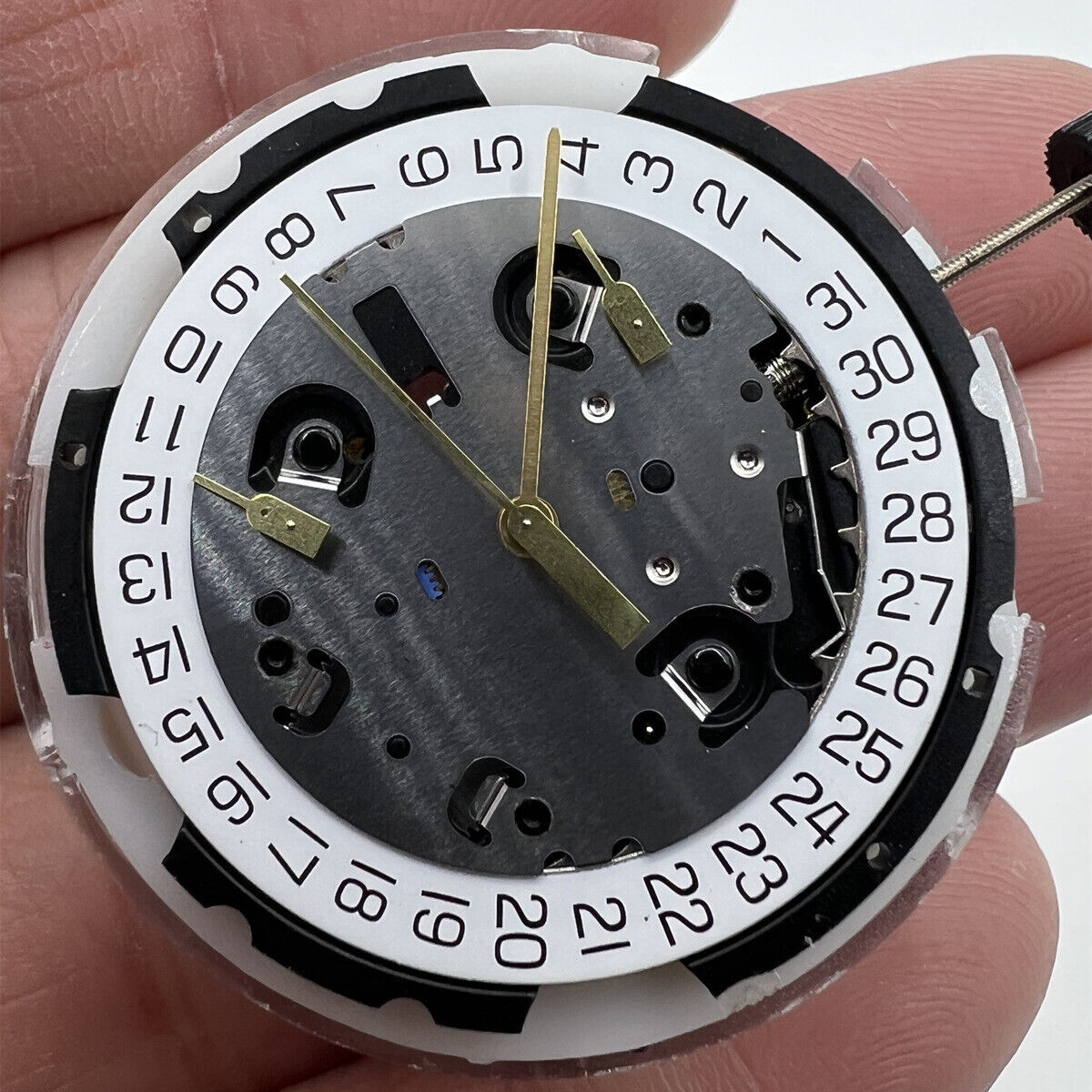 ETA G10.212 Swiss Quartz Movement with 3 Hands and Date for Watch Accessories