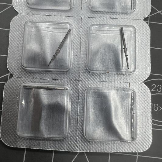 2 Teile sehen Wickelstängel für ETA G10.211 Bewegung zu