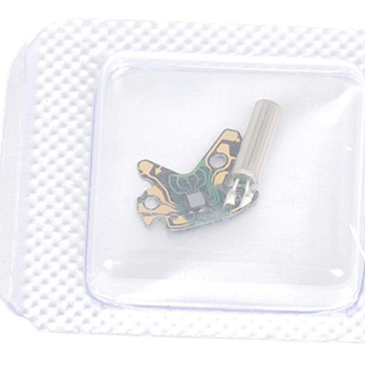 Set of 3 Japan-made circuit boards for Miyota 1L22 quartz watch movement parts.