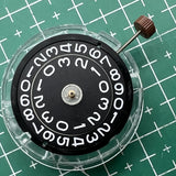 Wholesale Swiss Ronda 509 Black Disk Date at 3 Quartz Watch Movement