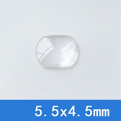 Sapphire Bubble Magnifier Calendar Lens for Date Window Watch Crystal Glass