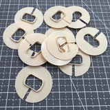 12 PIECES 2 Ligne Sizes Movement Case Spacer Casing Ring Holder #T-676-SIZE 3.75