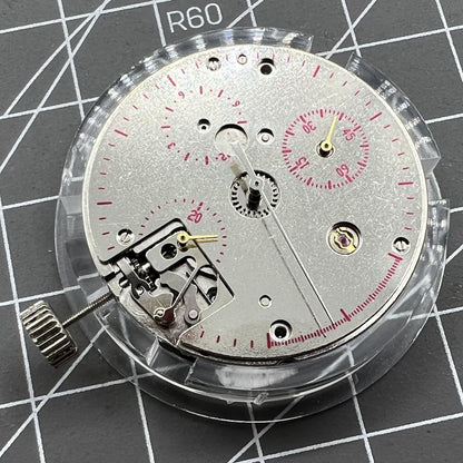 Tianjin Seagull ST19 ST1901 automatic watch movement showcasing visible gears and precise mechanical craftsmanship