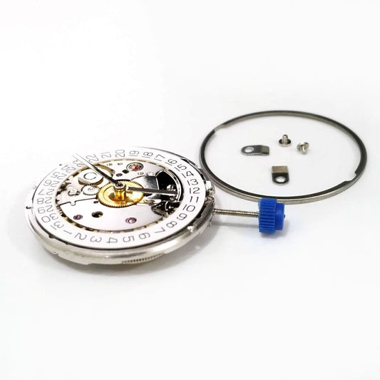 Mouvement automatique Seagull ST2130, clone plaqué argent, remplacement pour ETA 2824-2 