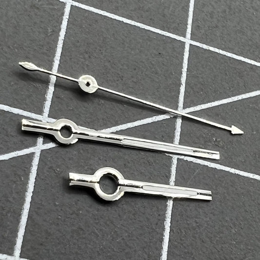 13 mm schwarze und silberne Uhrzeiger für das automatische mechanische Uhrwerk Seagull ST6