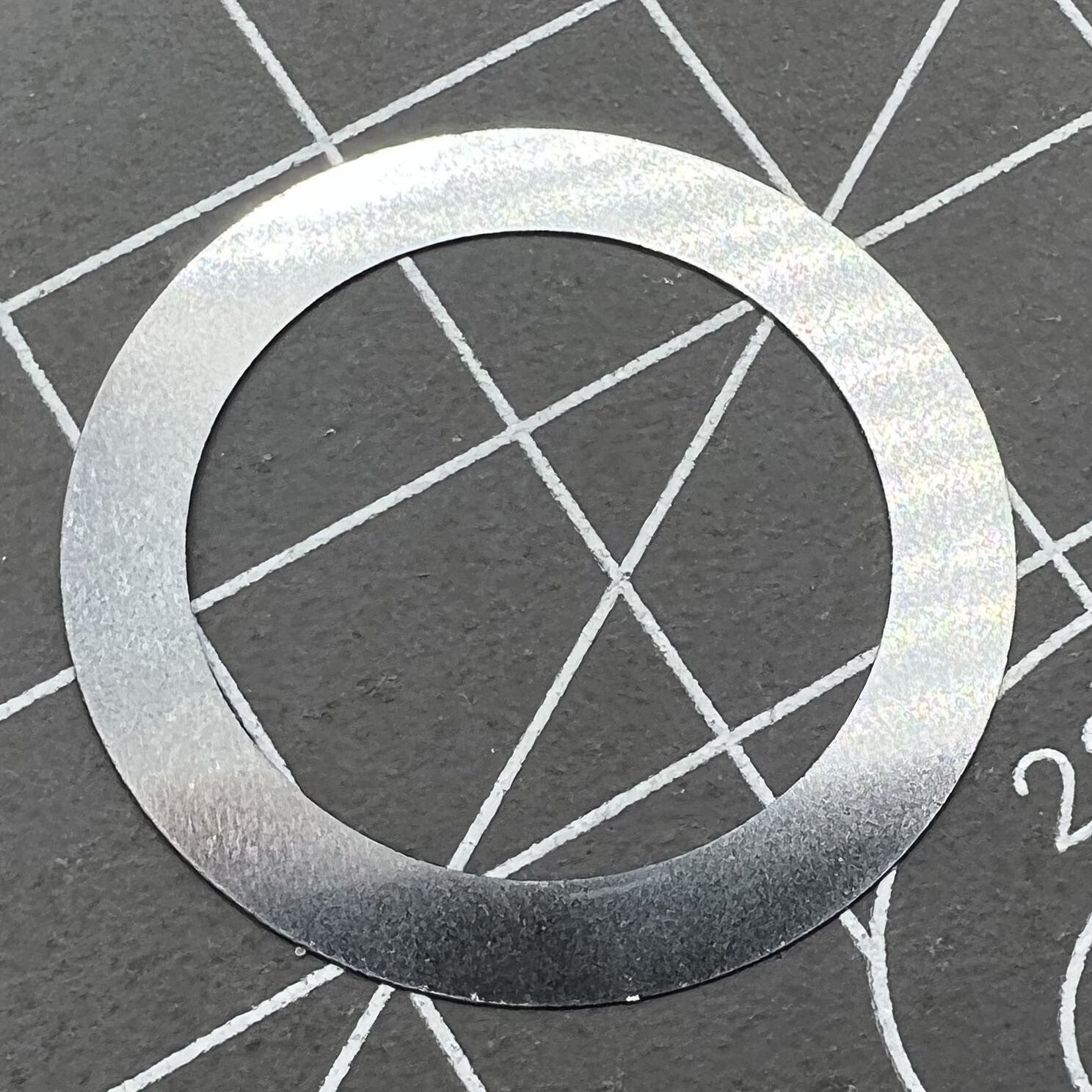 Denim blue date wheel with Helio purple Miyota NH35 NH36 font accessory.