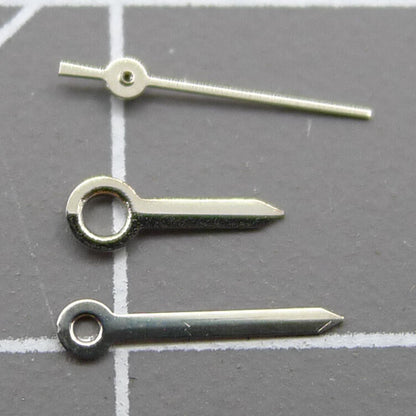 Jeu d'aiguilles de montre argentées pour mouvement Miyota 2035, longueurs 9 mm/8 mm/6 mm, n° 1516