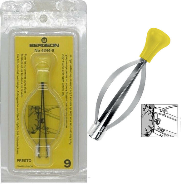 Bergeon 4344-9 Watch Hand/Crown/Split Stem Remover Brand New