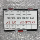 AB-657 Set of 90PCS Generic Special  Spring Bars