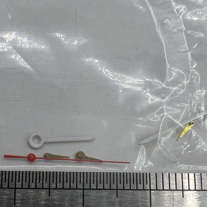 Weiße, spitze 13 mm rote Sekundenzeiger für Miyota OS10 OS20 OS60 OS80 