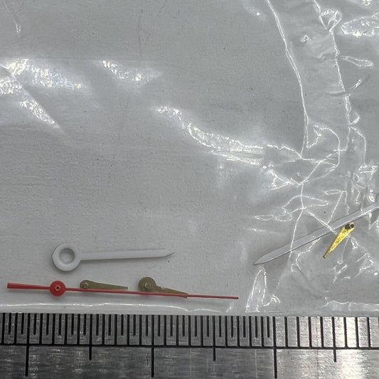 Weiße, spitze 13 mm rote Sekundenzeiger für Miyota OS10 OS20 OS60 OS80 