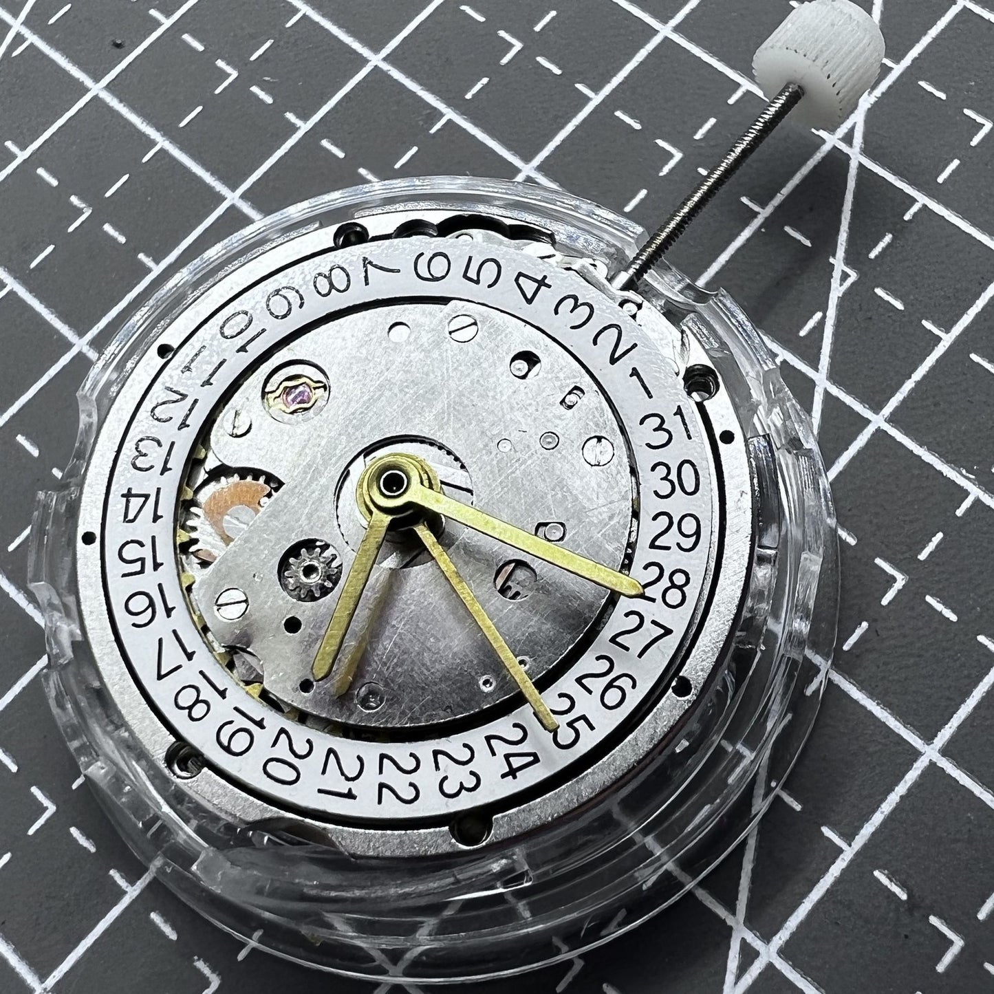 Automatisches mechanisches Uhrwerk Shanghai RK4D-2 Kleine Sekunde bei 9 Uhr