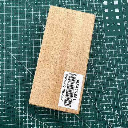 Pierre Arkansas rectangulaire Horotec MSA16.051, fabriquée en Suisse, dans un coffret en bois 