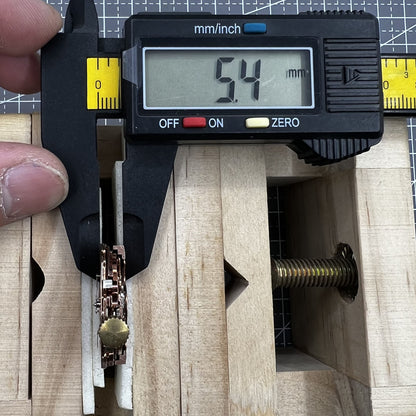 Golden Mechanical Movement Hollow Rose 4 Eye 7 Hands 3/6/9/12