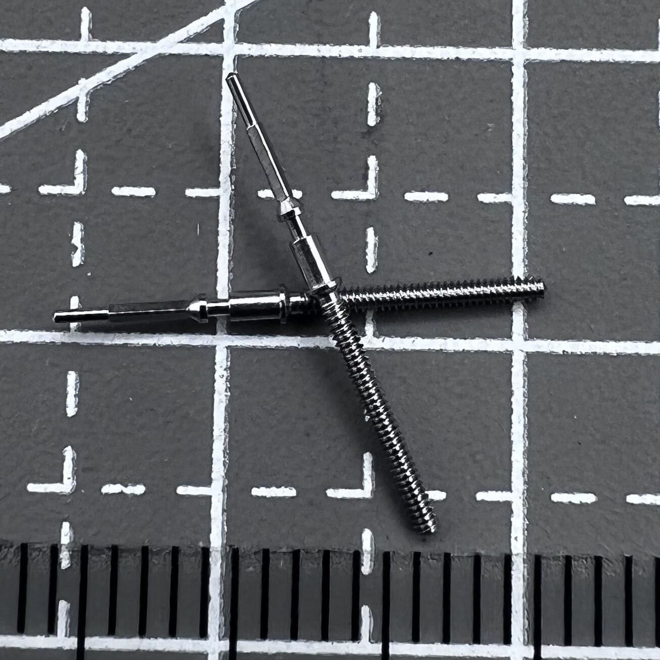 3 Stück Uhraufzugswellen für ETA G10.212 Uhrwerk Set