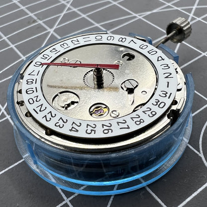 Tianjin T16 polished automatic watch movement, precise 8200 mechanical replacement for durability.