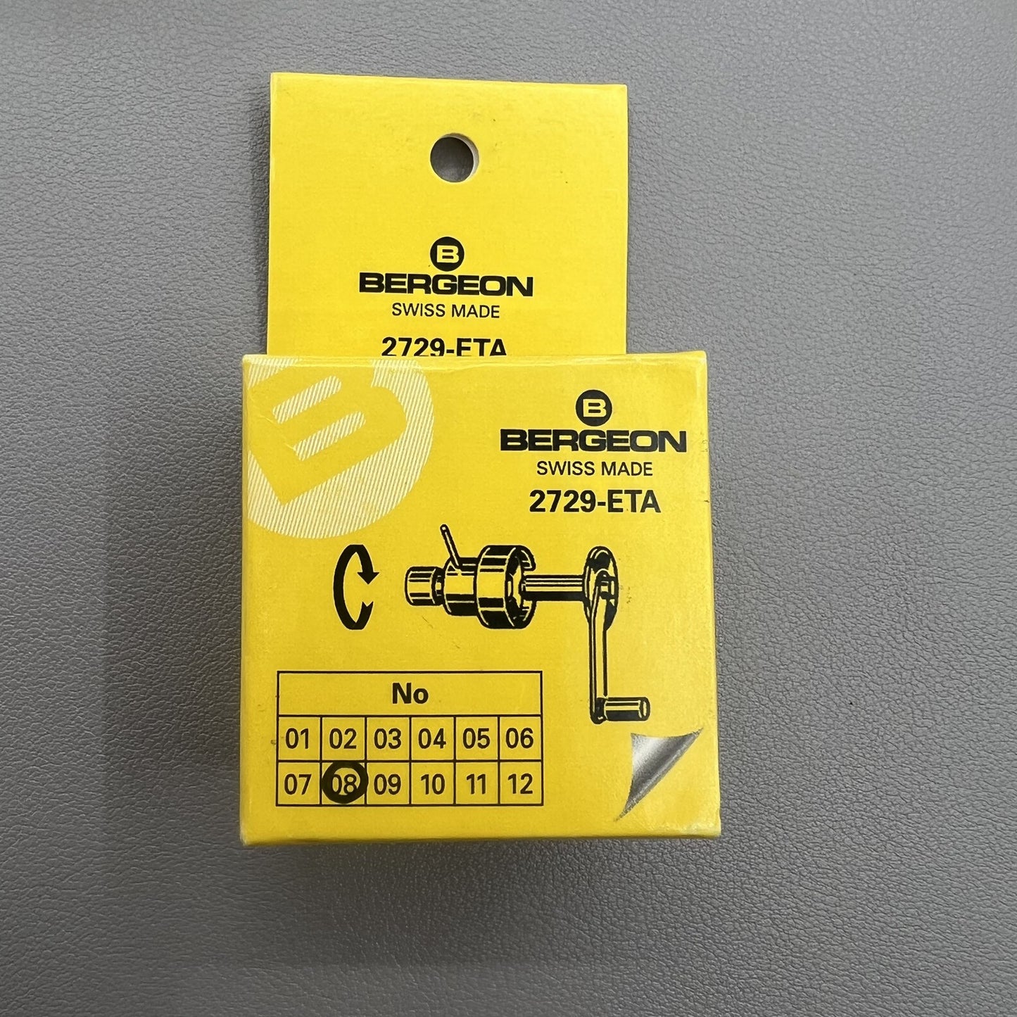 Bergeon Swiss 2729-ETA-08 Uhr Zugfederwickler Ersatzfässer für ETA Kaliber