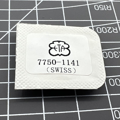 Swiss Made Original Automatic Main Wheel Bridge for ETA7750 Calibre1142, precision watch accessory enhancing movement durability.