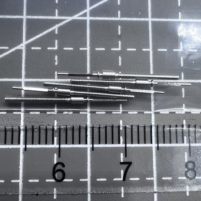 Replacement winding stem pins for Ronda movements 1002, 1012, 1017, 1004 - precise watch accessory.