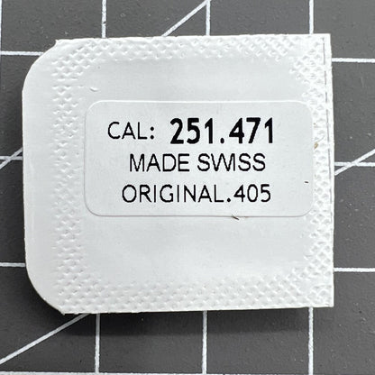 1. Watch winding stem for Swiss ETA 251.471 movement, precision fit for smooth functionality.  