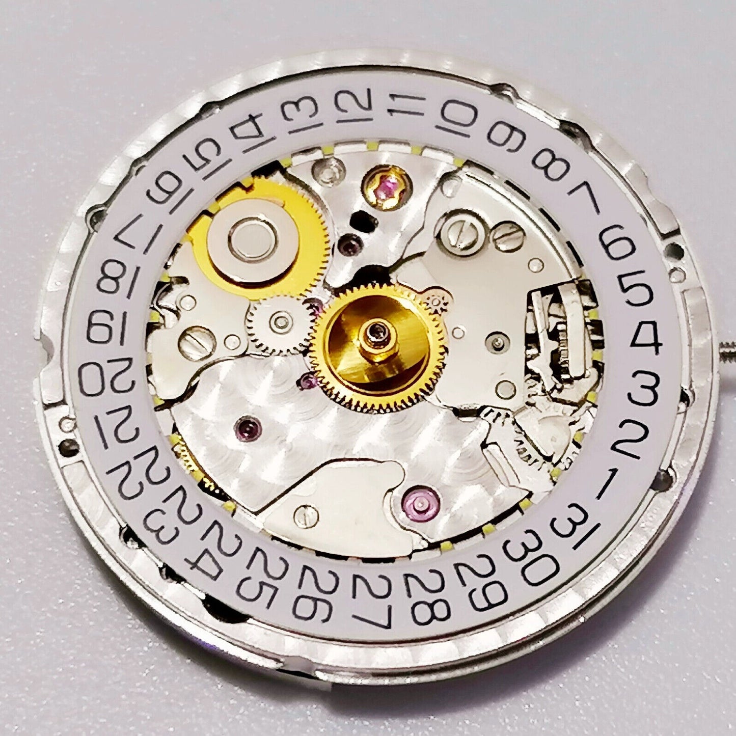 Tianjin Seagull 2892-2 single calendar date watch movement for precise timekeeping.