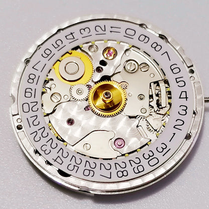 Tianjin Seagull 2892-2 single calendar date watch movement for precise timekeeping.