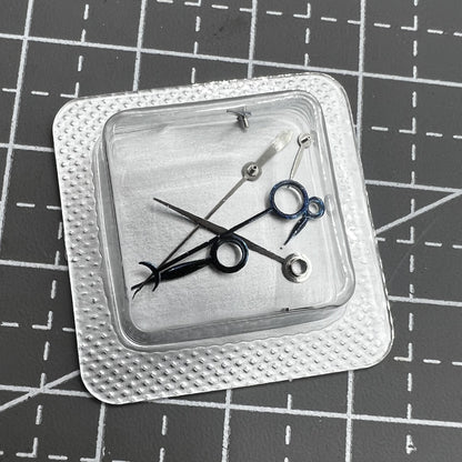 Blau polierte Zeiger ohne Leuchtkraft Ersatz für ETA 7750 7751 Uhrwerk