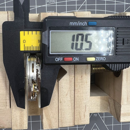 SHANGHAI 7750 Black Day Date Kleine Sekunde@9 Automatisches mechanisches Uhrwerk