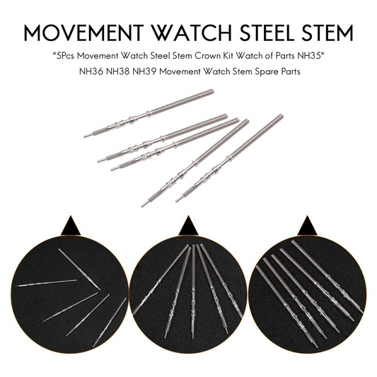 Good Qaulity Watch Winding Stem Watch of Parts for NH35 NH36 NH38 NH39 Movement