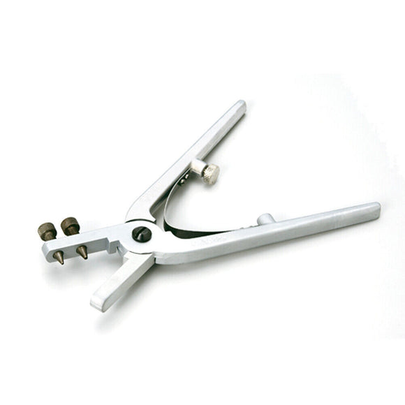Bergeon 30225 Leather Strap Hole Punch for Punching Holes in Leather Straps
