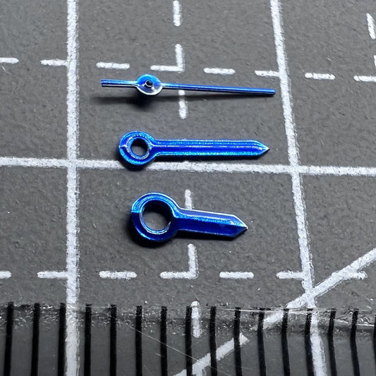 2 Sets Pack 10mm Pfeilförmige Uhrenzeiger Helllila für Ronda 763 Uhrwerk