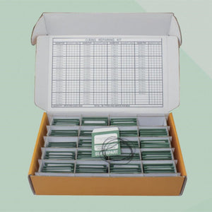 0.6mm Thickness 96 Sizes 480pcs Waterproof O Ring Kit Watch Back Gasket Washers