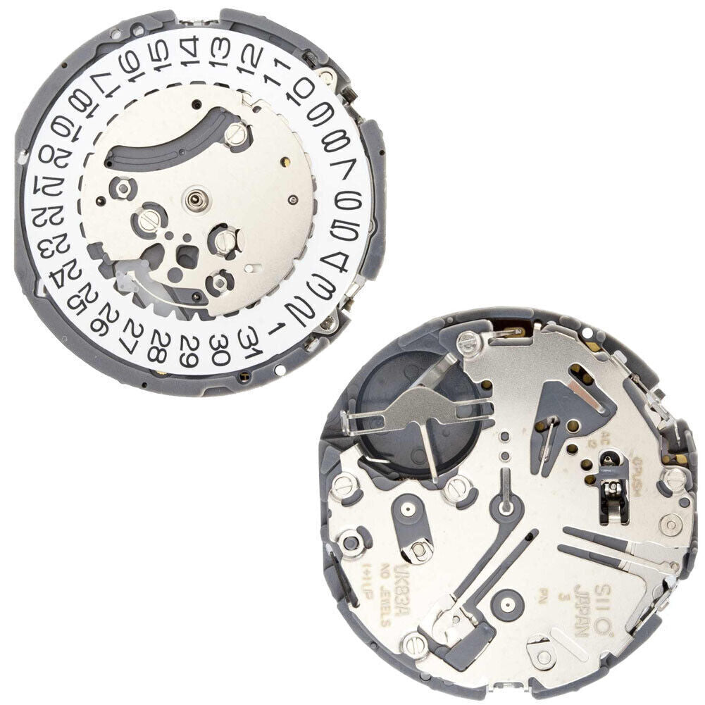 Hattori Epson VK83A quartz watch movement, precise Japanese craftsmanship for accurate timekeeping