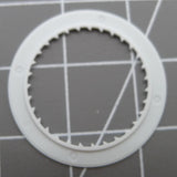 White Date Disk Wheel Date Wheel Date At 6 Generic for Miyota 8215 8200 Movement