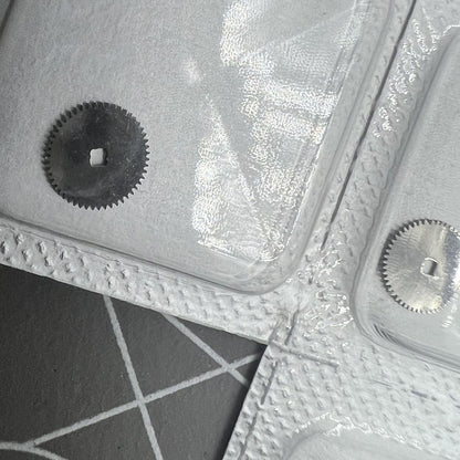 Ratchet wheel for ETA 2671 watch movement, precision replacement part for Calibre 415 repairs.