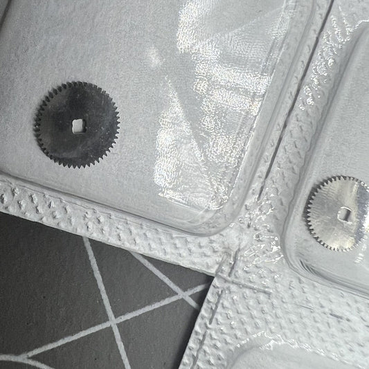 Ratchet wheel for ETA 2671 watch movement, precision replacement part for Calibre 415 repairs.