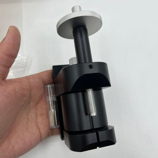 Adjust watch strap link pin remover tool for precise bracelet chain pin adjustments, perfect for DIY repairs.
