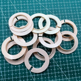 #AC-676-10.5 12 PIECES 5 Ligne Sizes Movement Case Spacer Casing Ring Holder