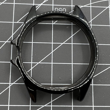 Black ceramic watch case replacement for men's J12 watch by Chanel, durable and stylish accessory.