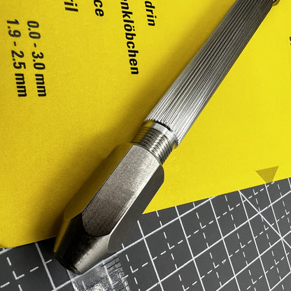 Swiss Bergeon Pin Vise Modell 5860, precision tool with 0-3mm opening for watch accessory repairs.