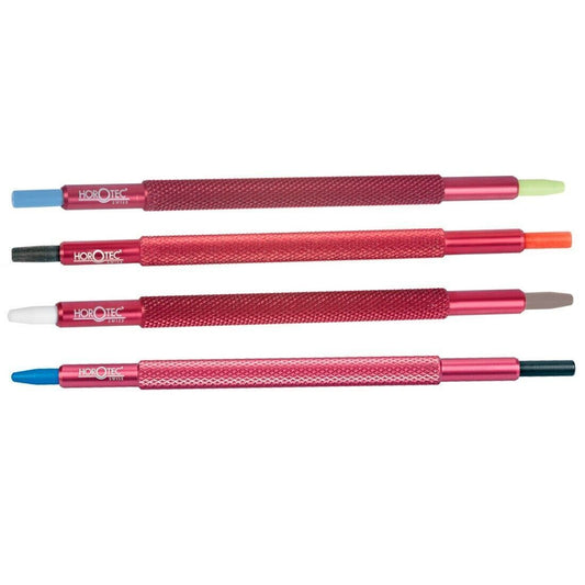 Horotec MSA05.020 4er-Set Zeigersetzwerkzeuge Uhrmacherwerkzeug