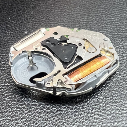 Miyota 3D44 quartz watch movement with 2 hands, Japanese precision and durability by Miyota.