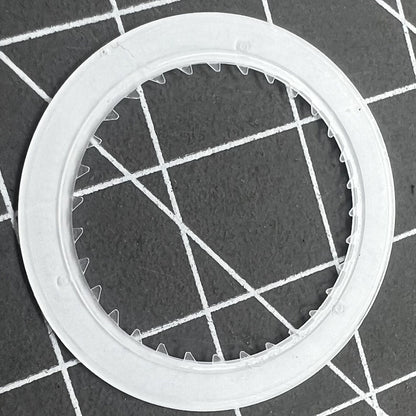 White date disk wheel for ETA C01.211 watch movement, date display at 3 o'clock position, precision fit.
