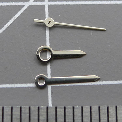 Jeu d'aiguilles de montre argentées pour mouvement Miyota 2035, longueurs 9 mm/8 mm/6 mm, n° 1516