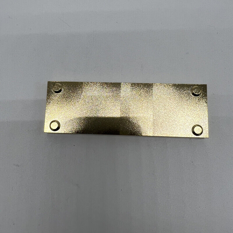 Copper golden tray container with 75mm square compartments, perfect for organizing screws in watch repair kits.