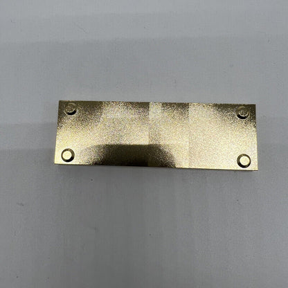 Copper golden tray container with 75mm square compartments, perfect for organizing screws in watch repair kits.