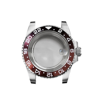 Boîtier de montre en verre saphir grossissant 40 mm pour montre NH35/NH36