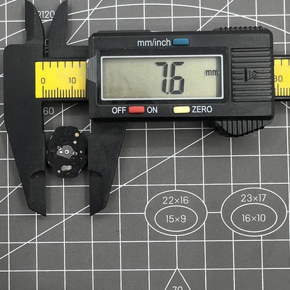 Miyota 7T35 Quartz 3 Hands watch movement by Citizen, ensuring precise timekeeping and long-lasting durability.