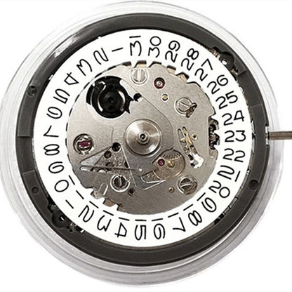 Japan Original NH35 Automatisches mechanisches Uhrwerk Hohe Genauigkeit Weiße Scheibe